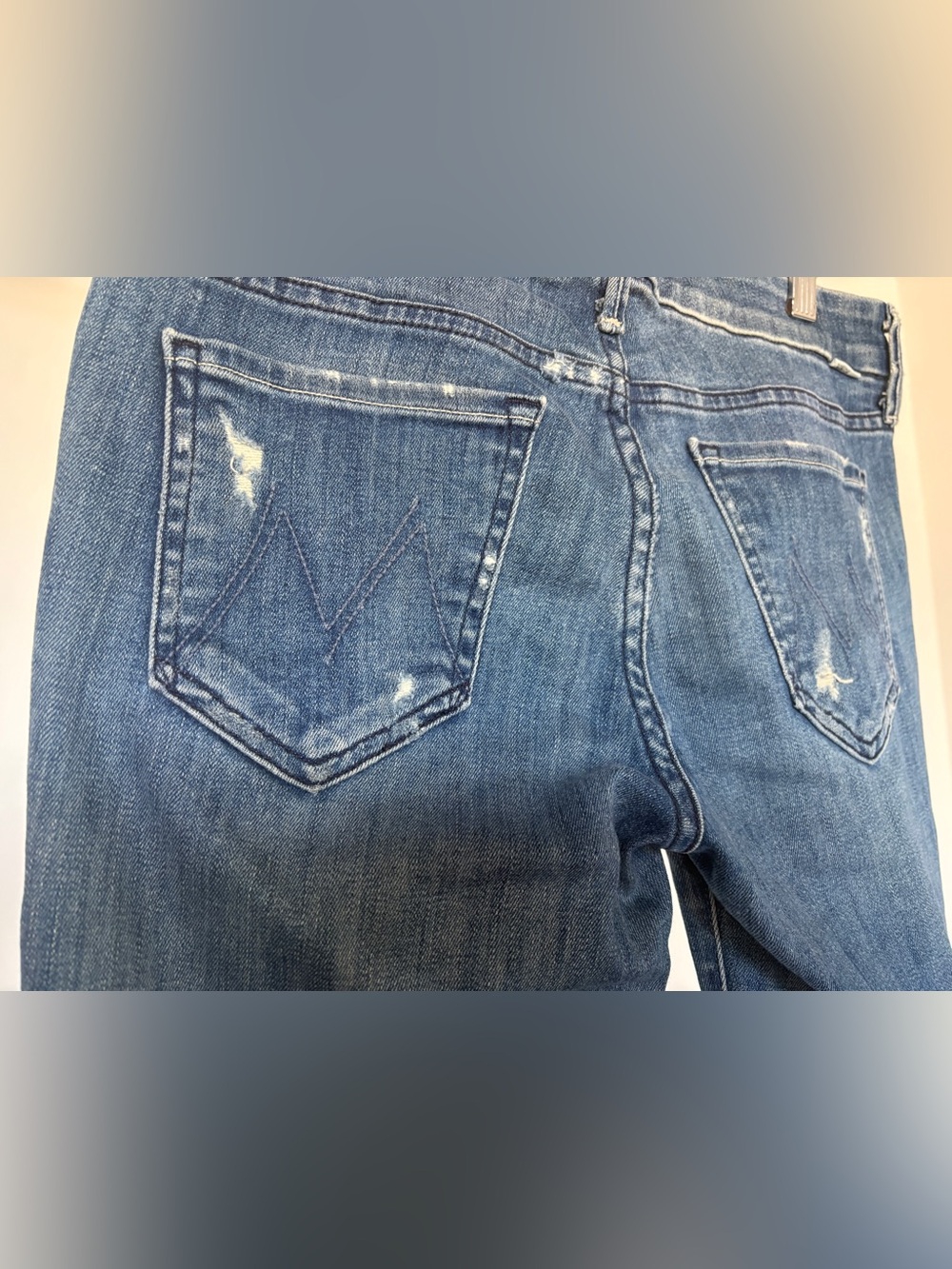 Mother Denim The Looker Graffiti Girl Stretch Denim 29 - Picture 9 of 13